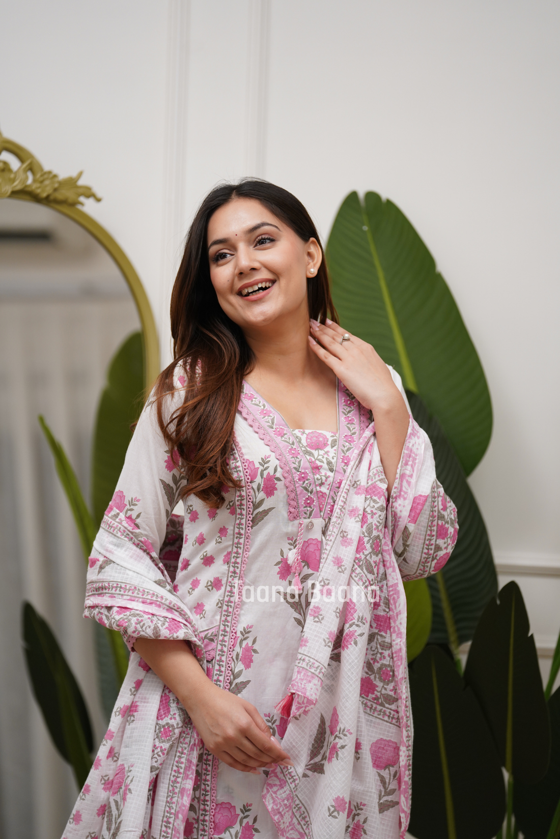 Dupatta Pant Set