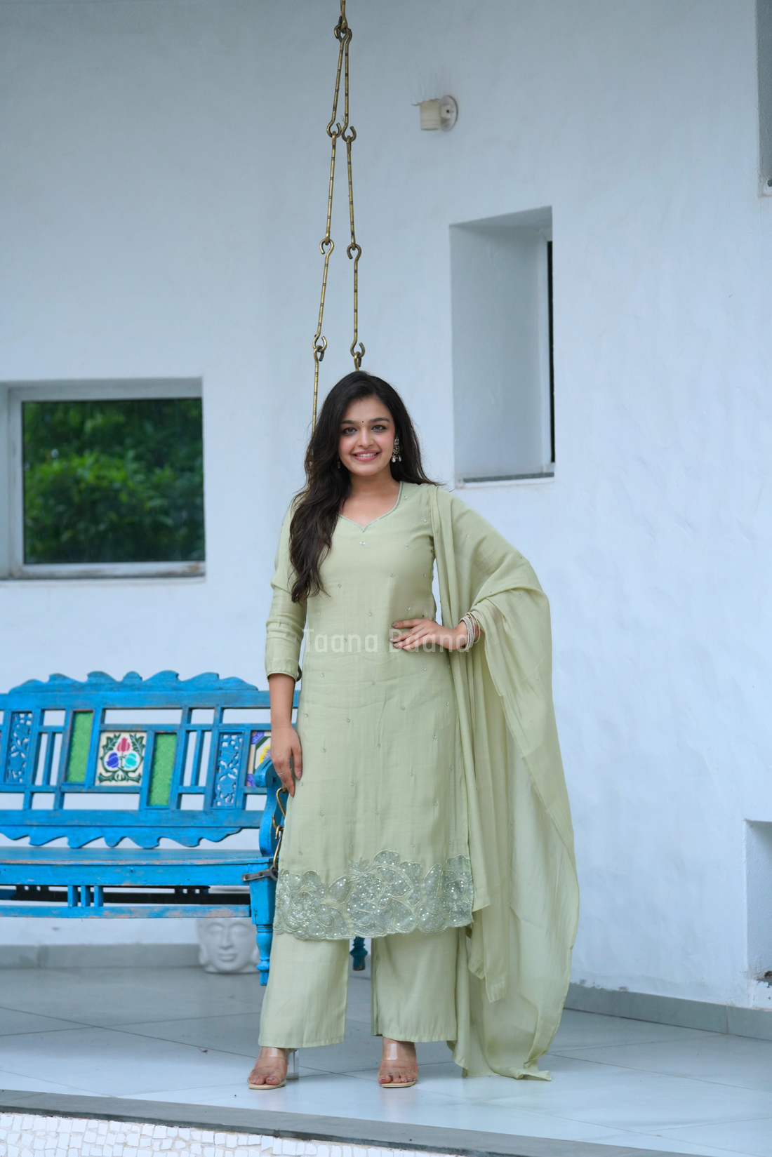 Dupatta Pant Set