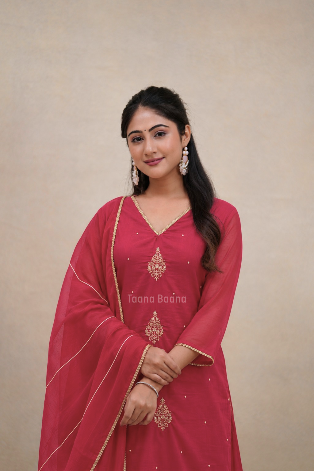 Dupatta Pant Set