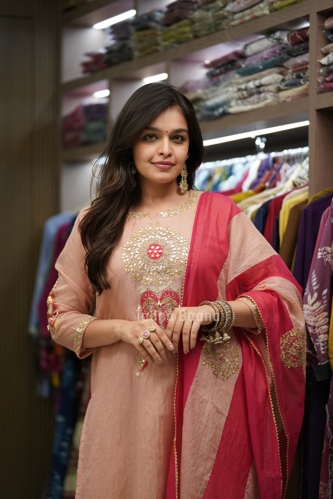 Dupatta Pant Set