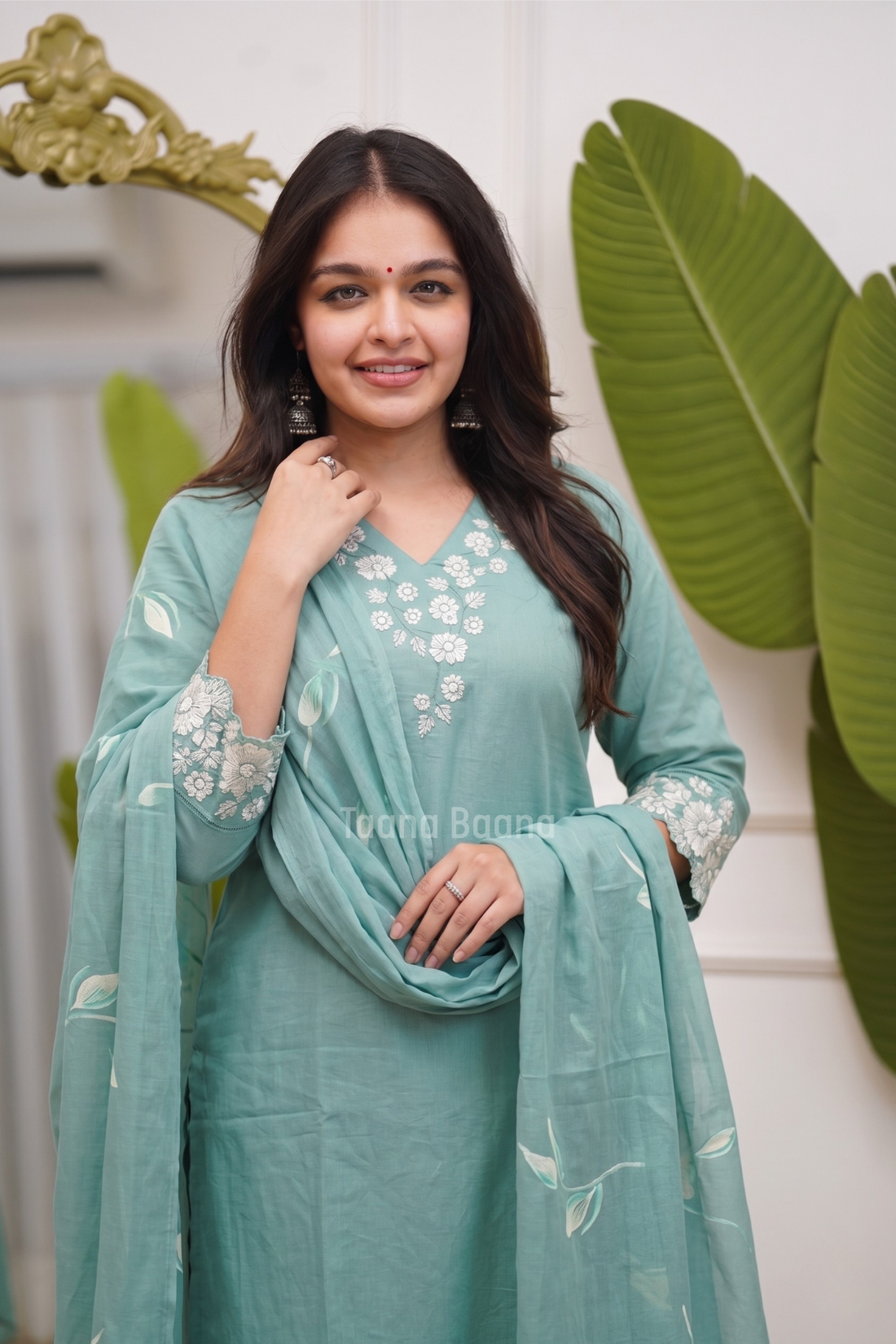 Dupatta Pant Set