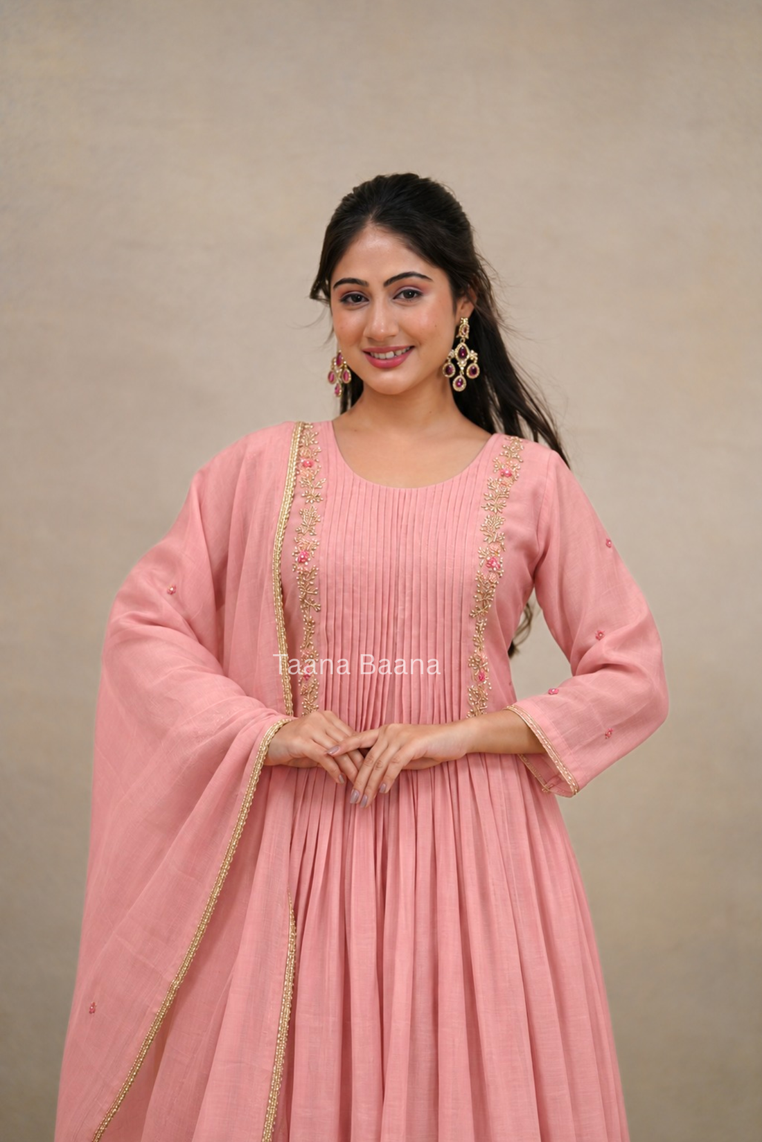 Anarkali Dupatta Set