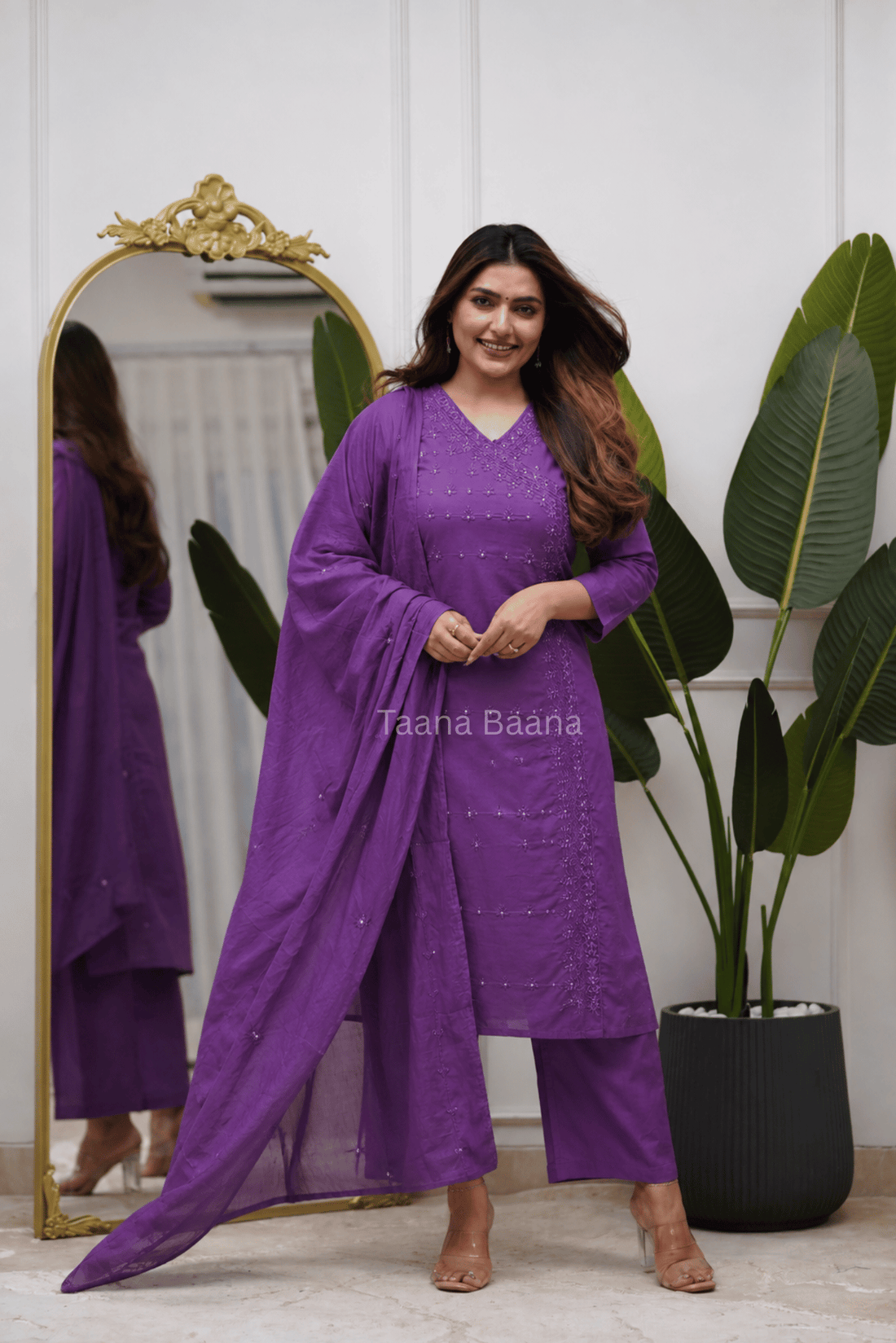 Dupatta Pant Set