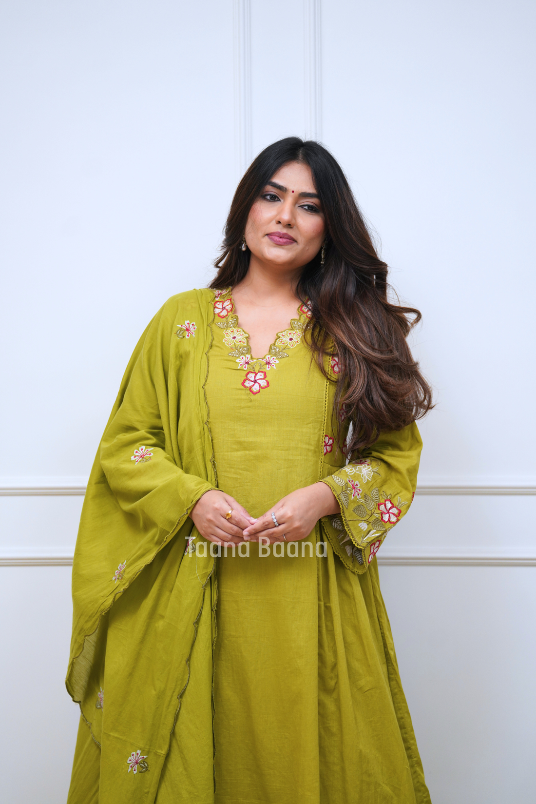 Dupatta Pant Set