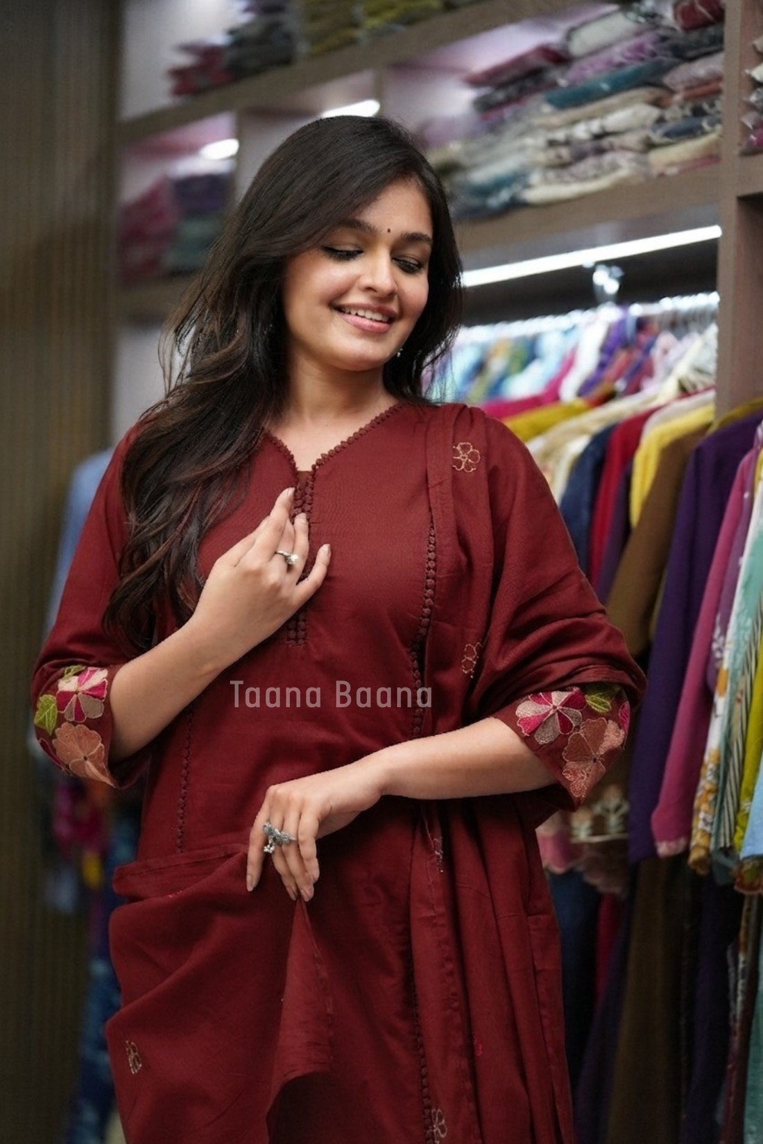 Dupatta Pant Set