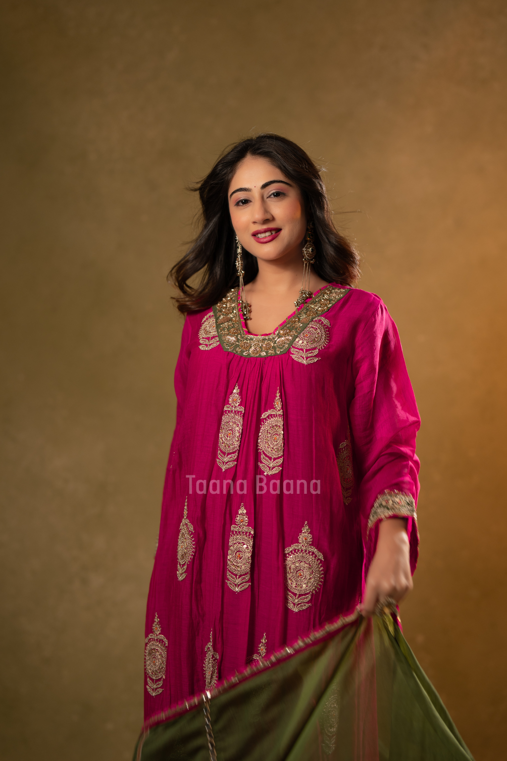 Dupatta Pant Set