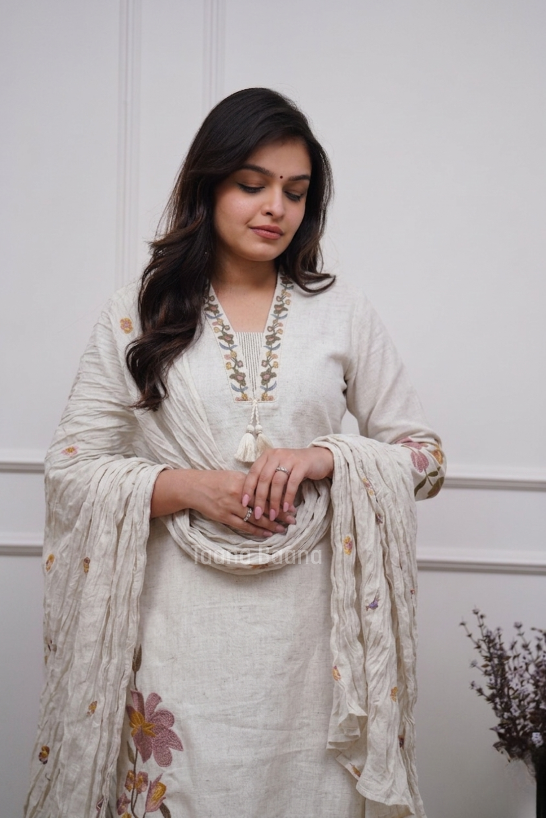 Dupatta Pant Set