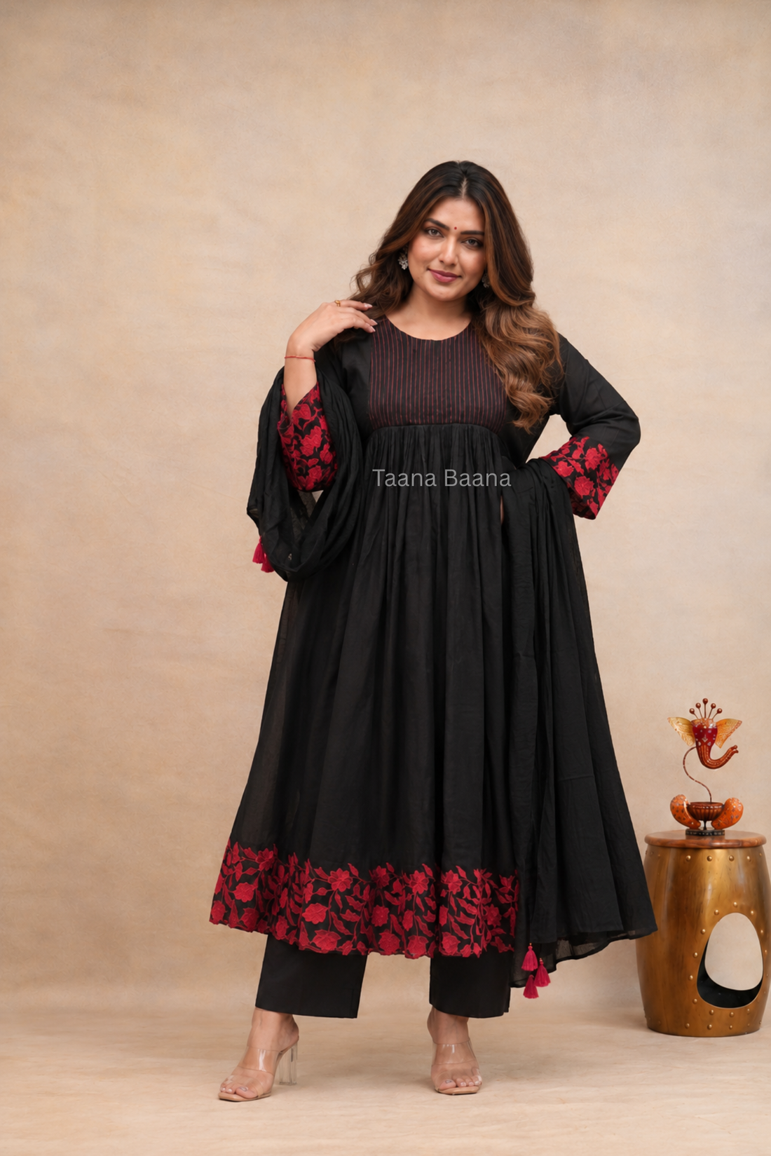 Anarkali Dupatta Set