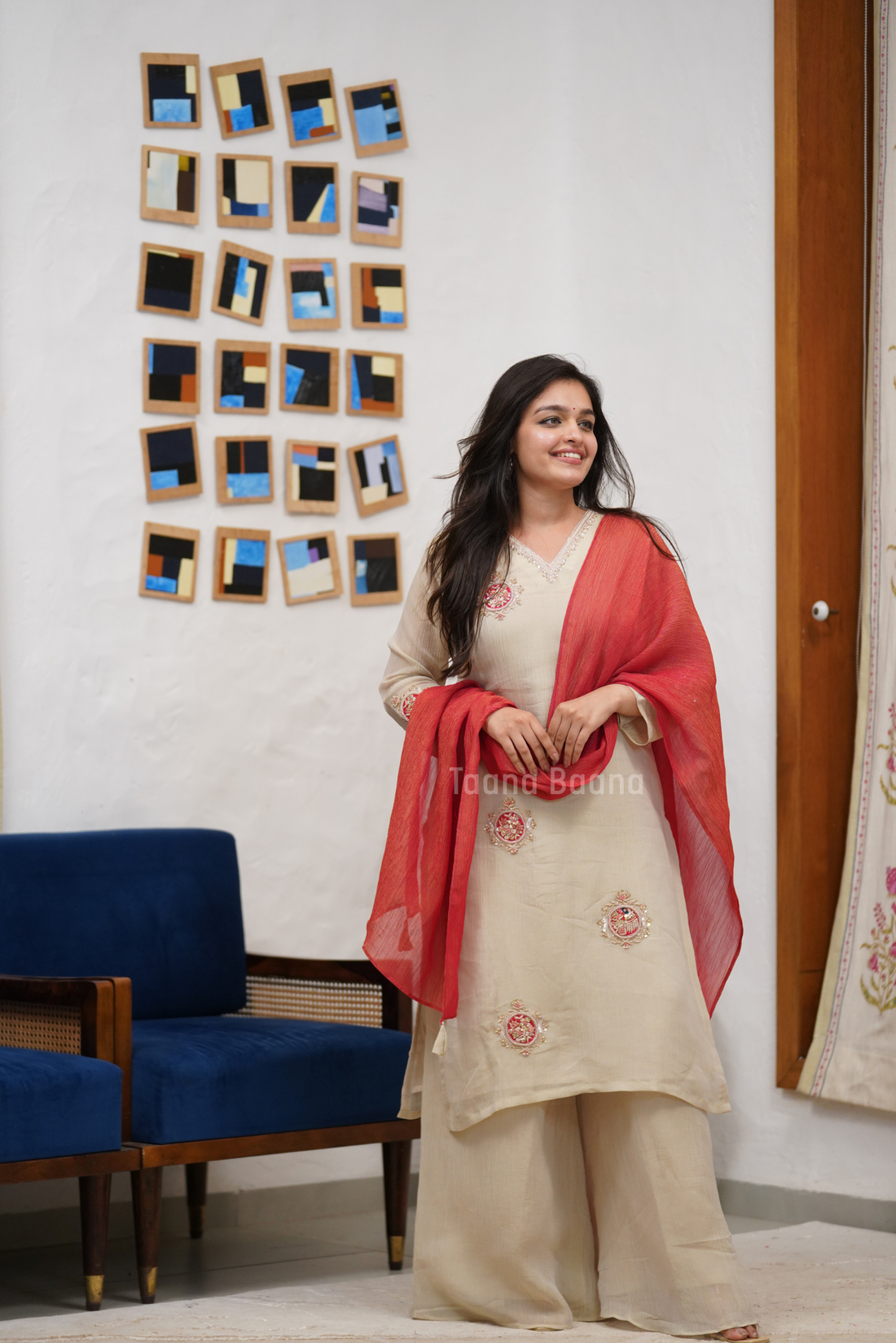 Plazo Dupatta Set