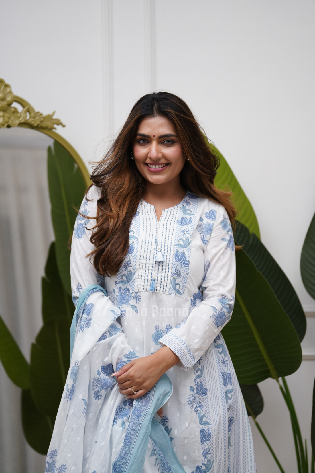 Dupatta Pant Set
