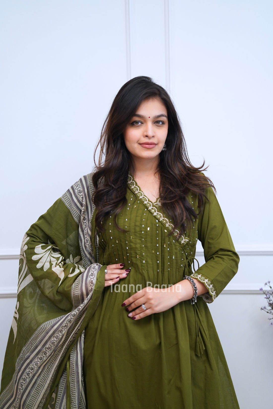 Dupatta Pant Set