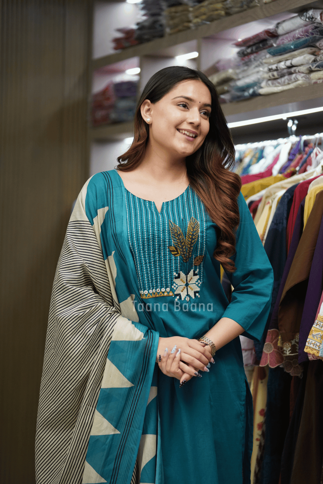 Dupatta Pant Set