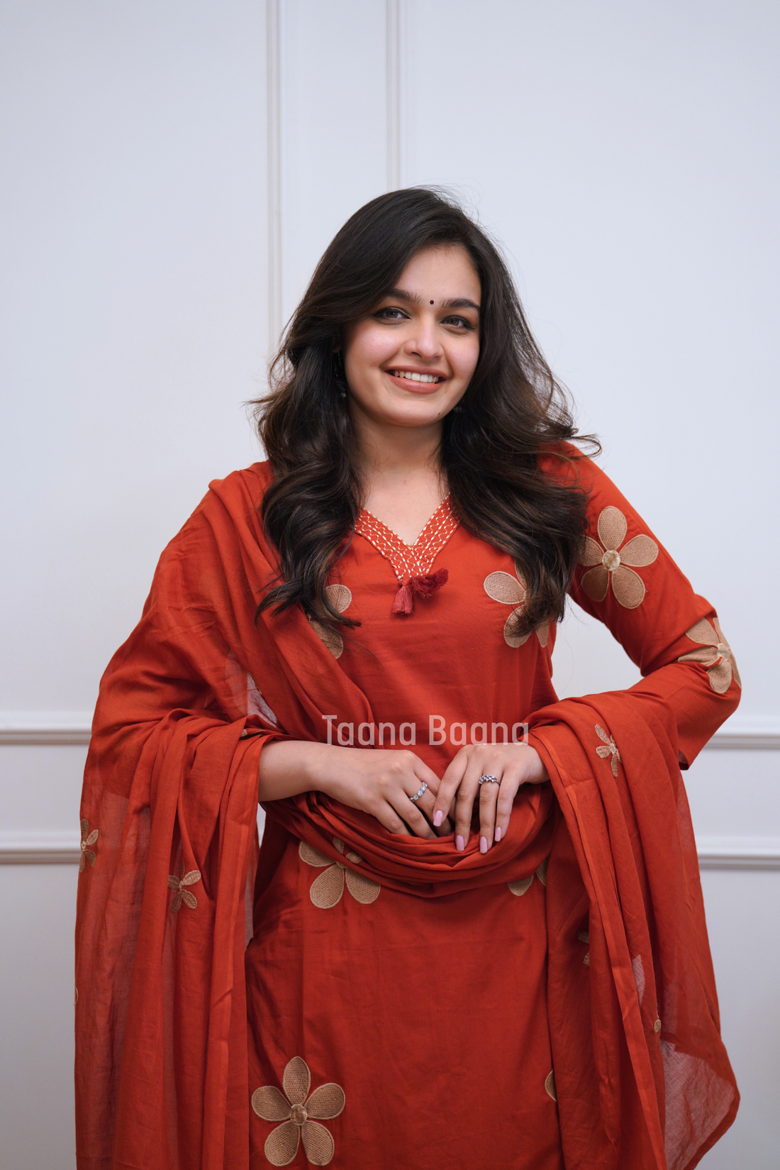 Dupatta Pant Set