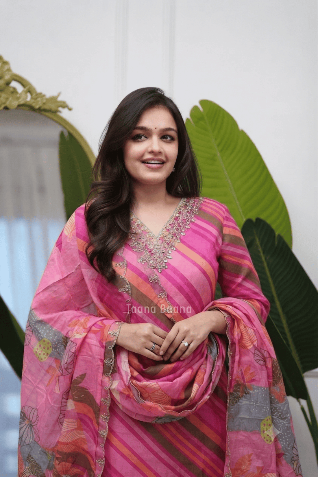 Dupatta Pant Set
