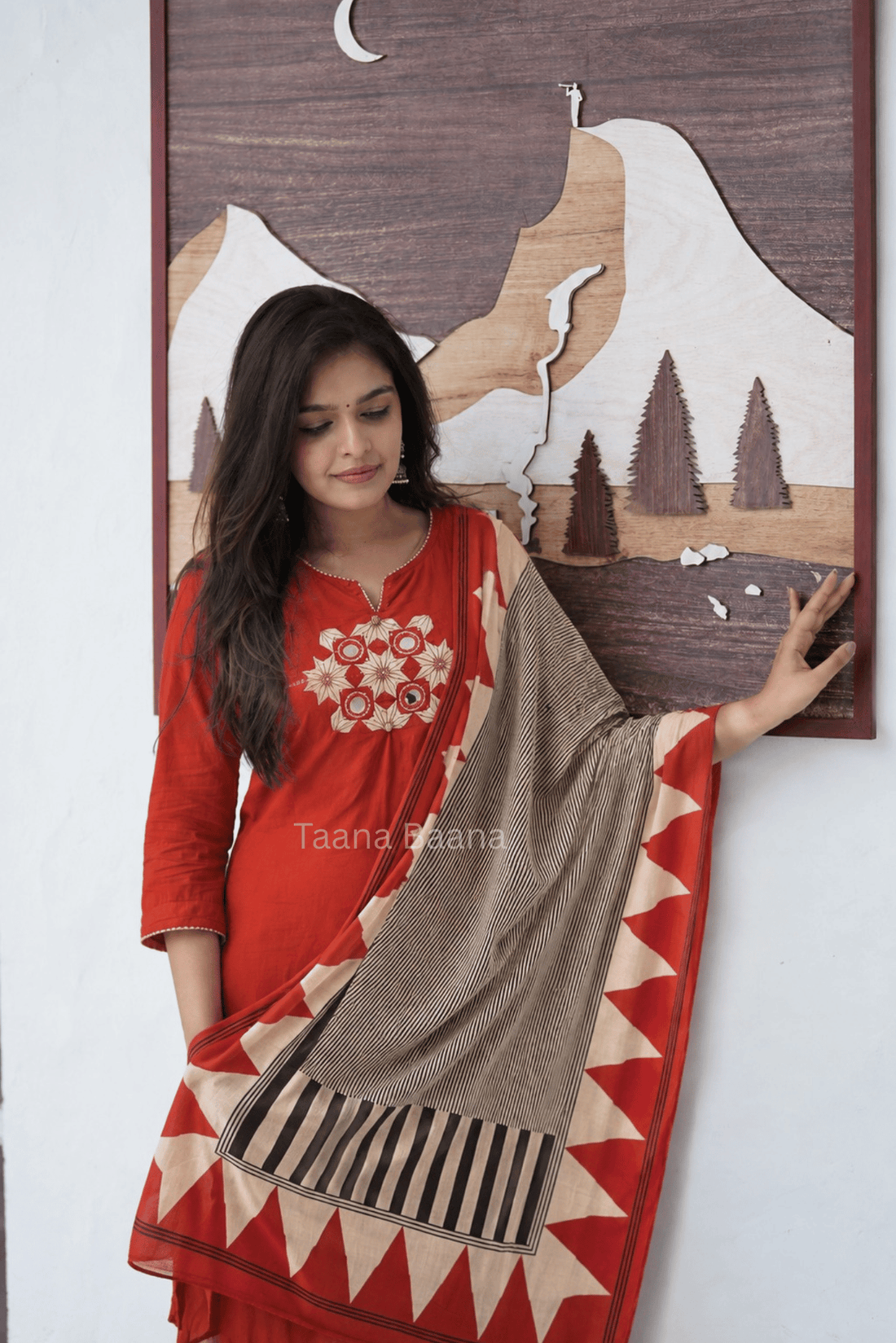 Dupatta Pant Set