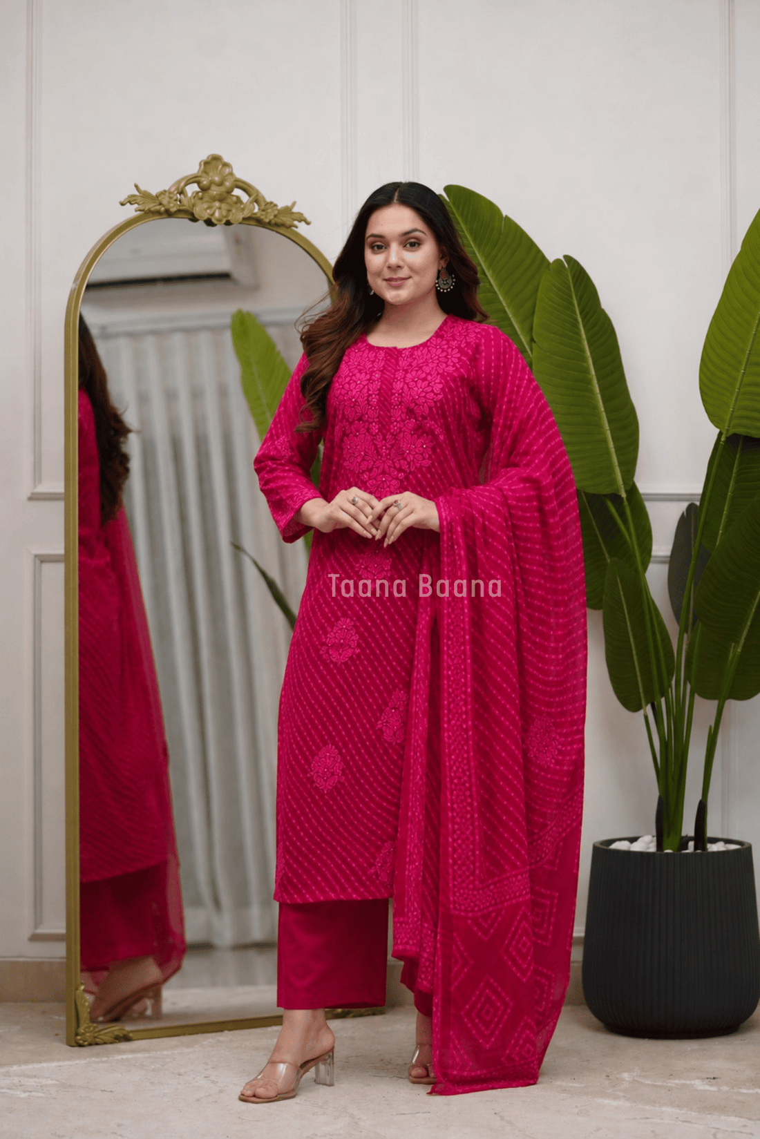 Dupatta Pant Set