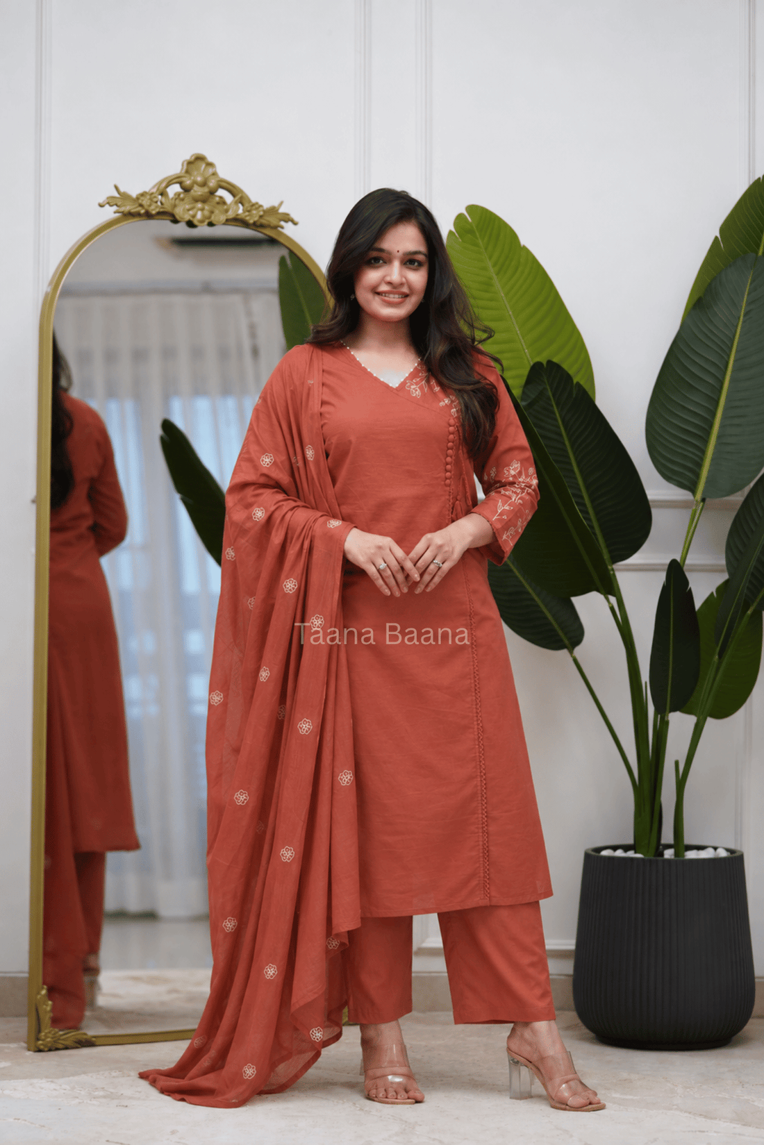 Dupatta Pant Set
