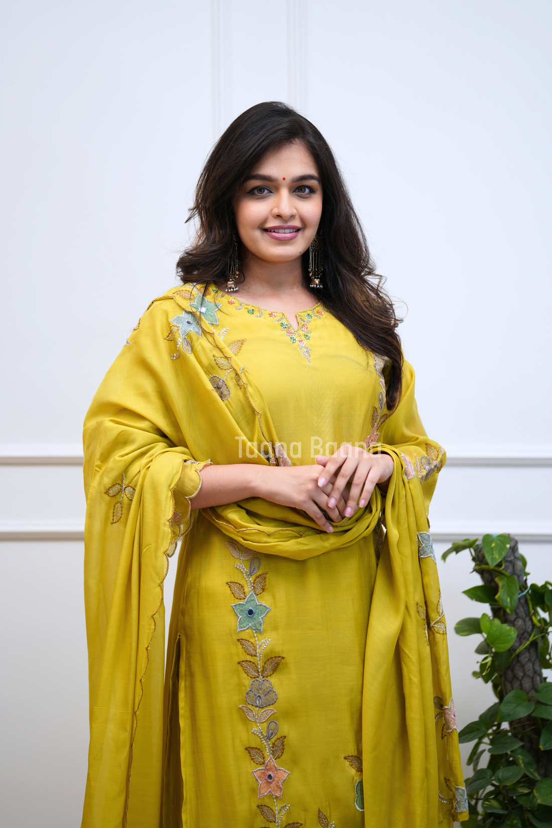 Dupatta Pant Set