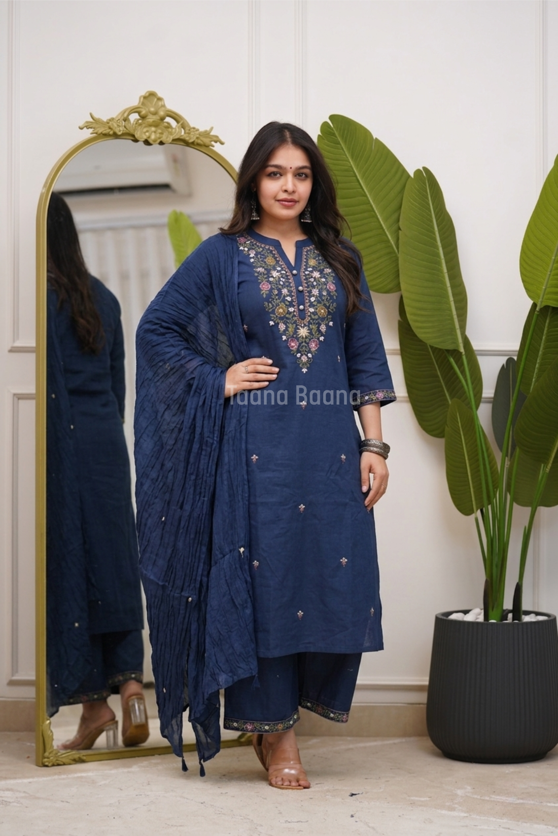 Dupatta Pant Set