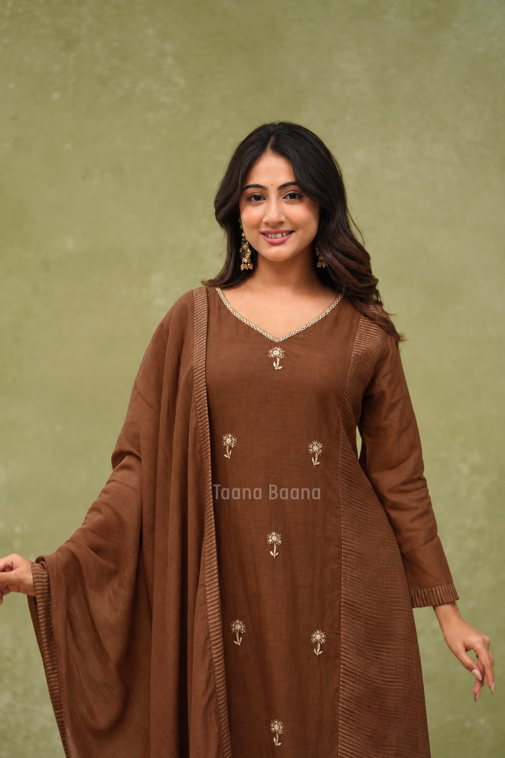 Anarkali Dupatta Set