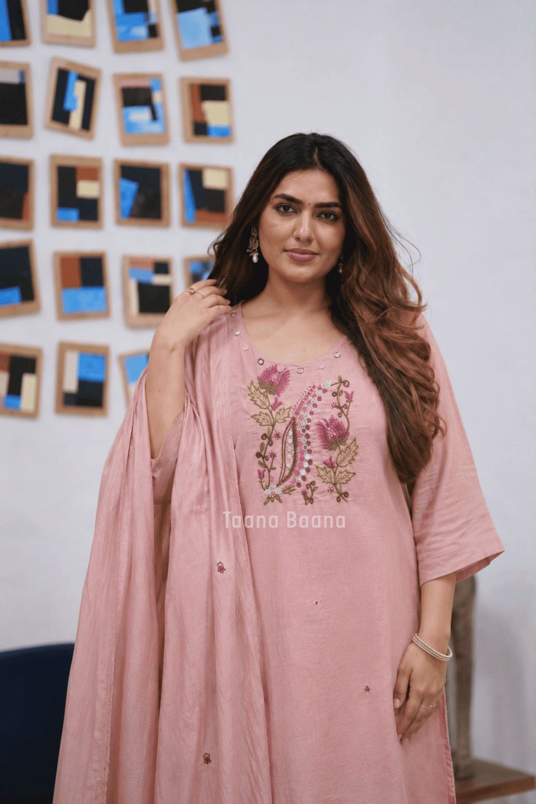 Dupatta Pant Set