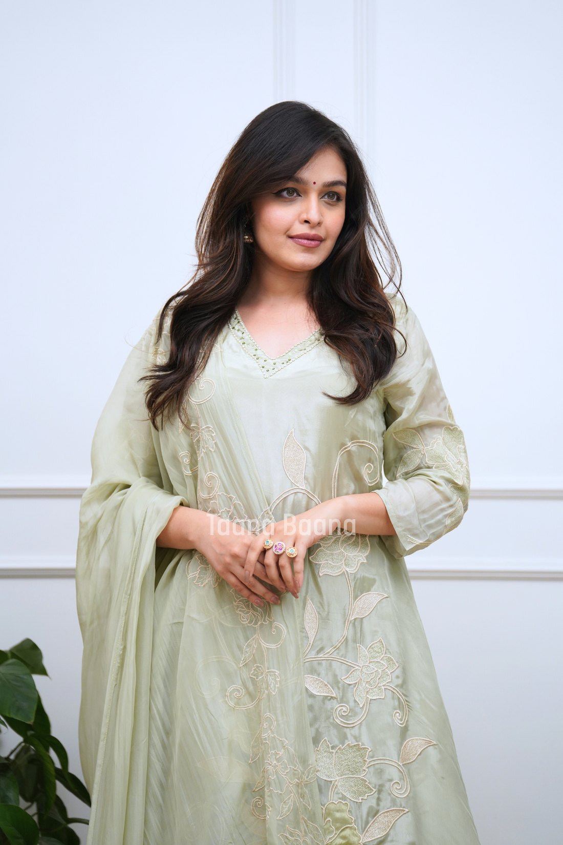 Dupatta Pant Set