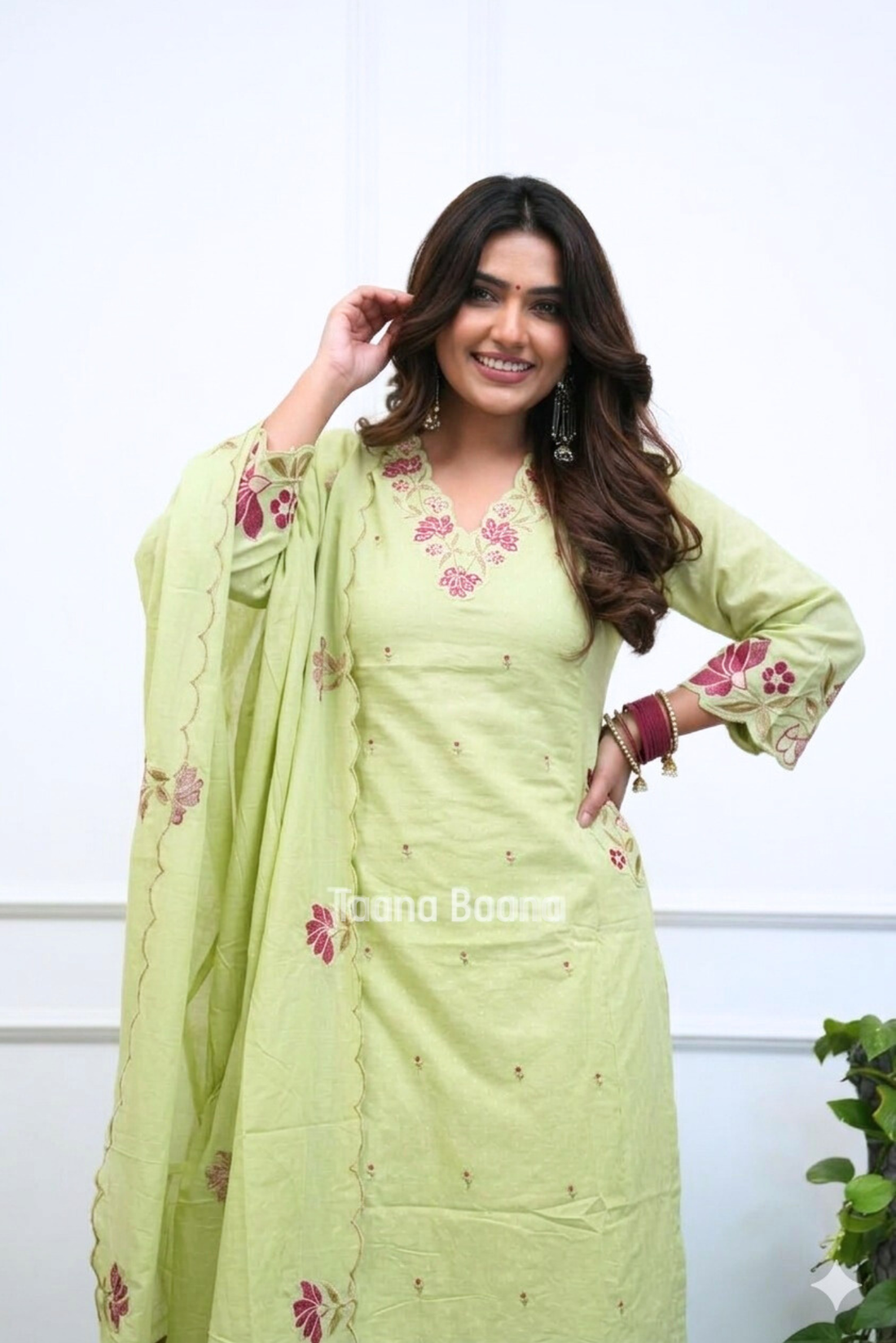 Dupatta Pant Set