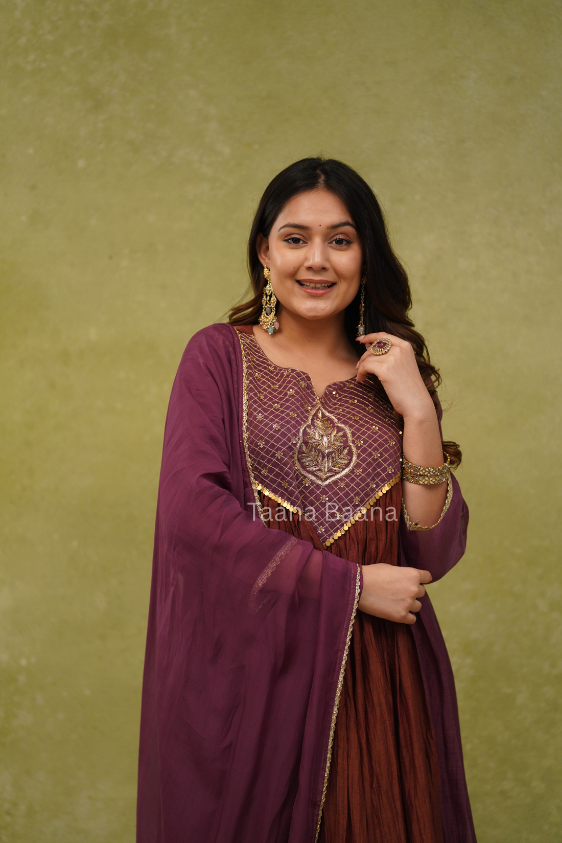 Dupatta Pant Set