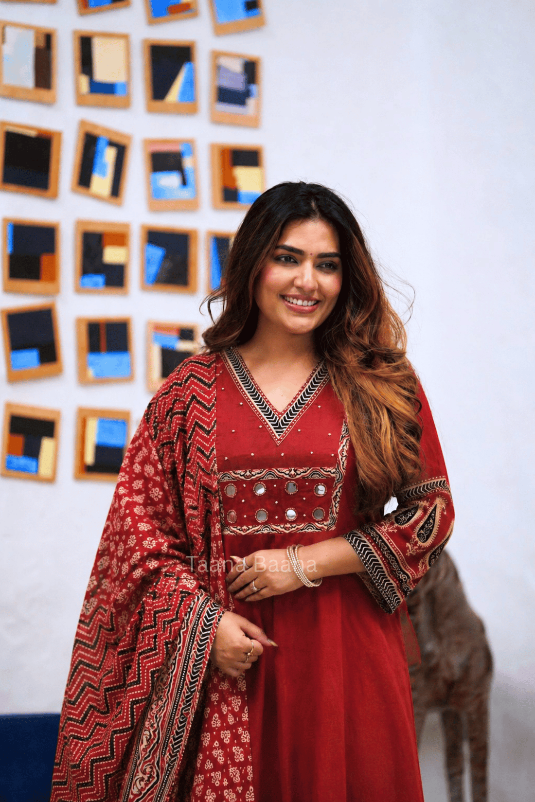 Dupatta Pant Set