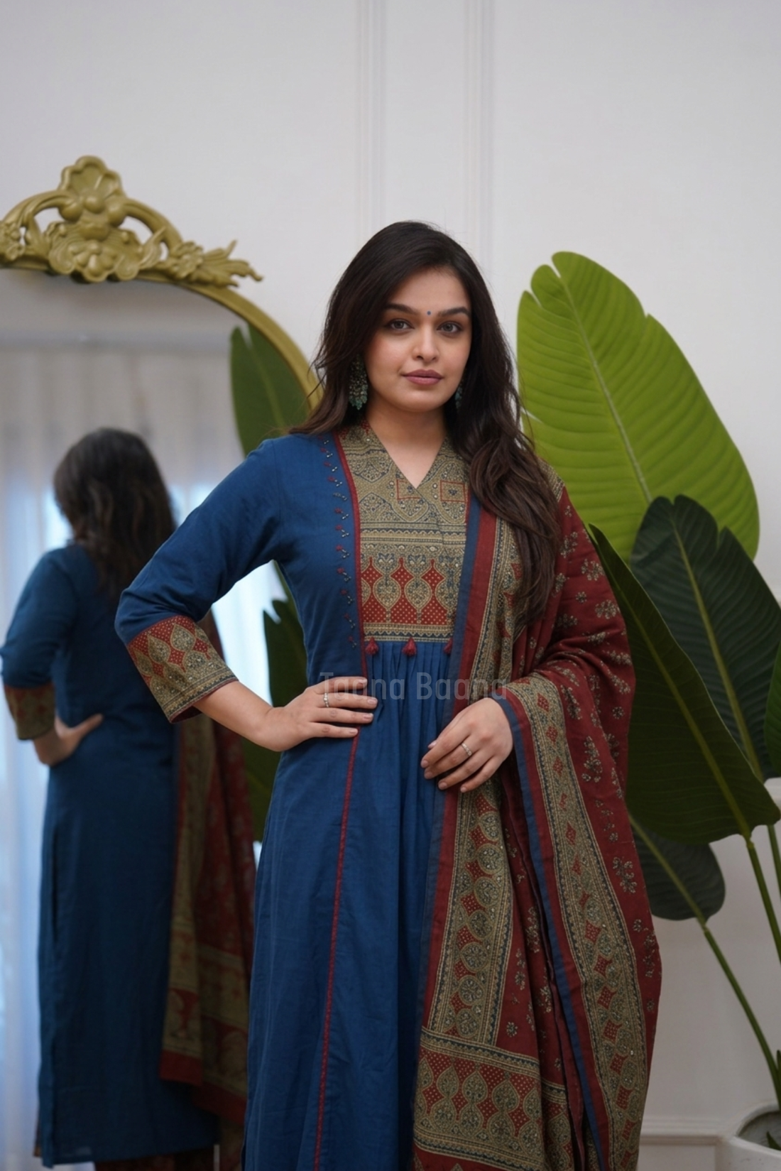 Dupatta Pant Set
