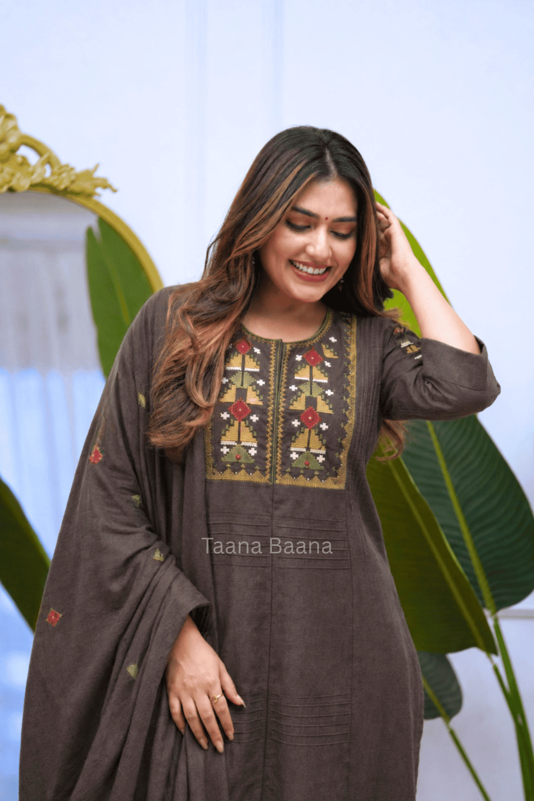 Dupatta Pant Set