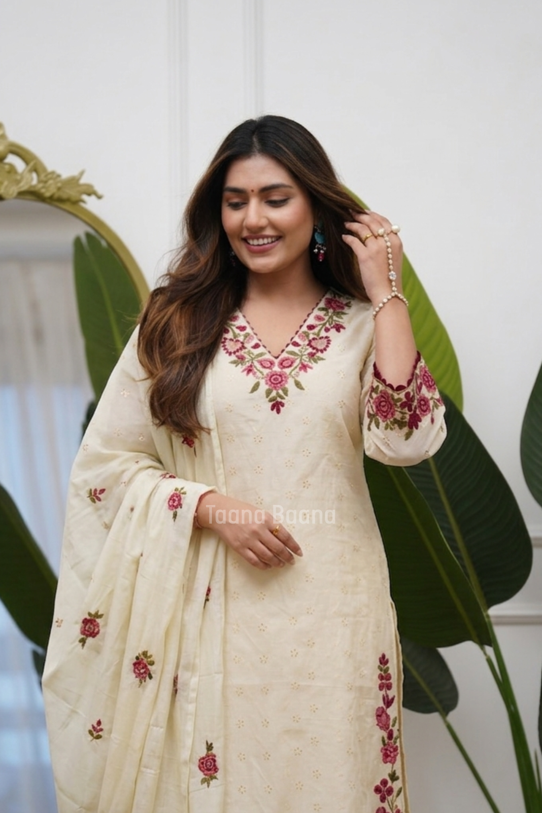 Dupatta Pant Set