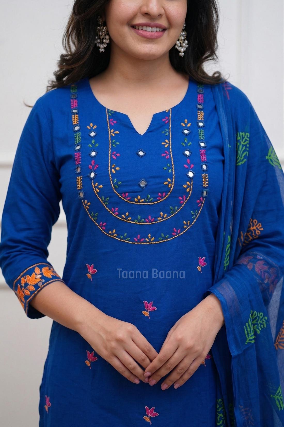 Dupatta Pant Set
