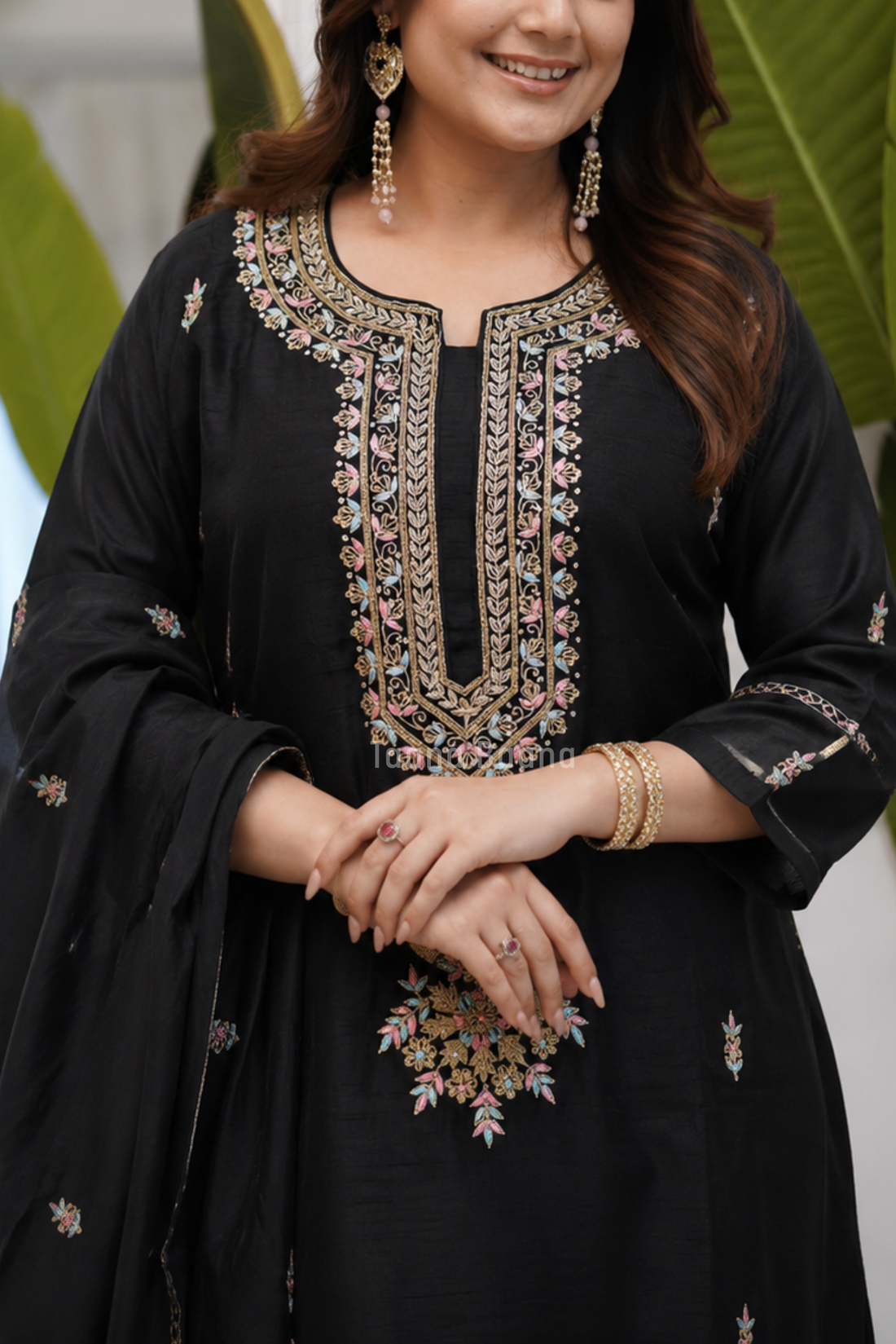 Dupatta Pant Set