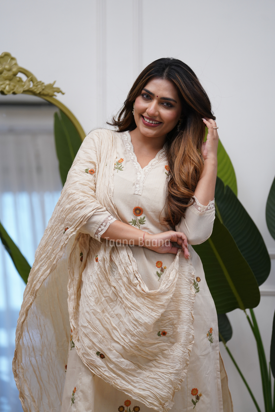 Dupatta Pant Set