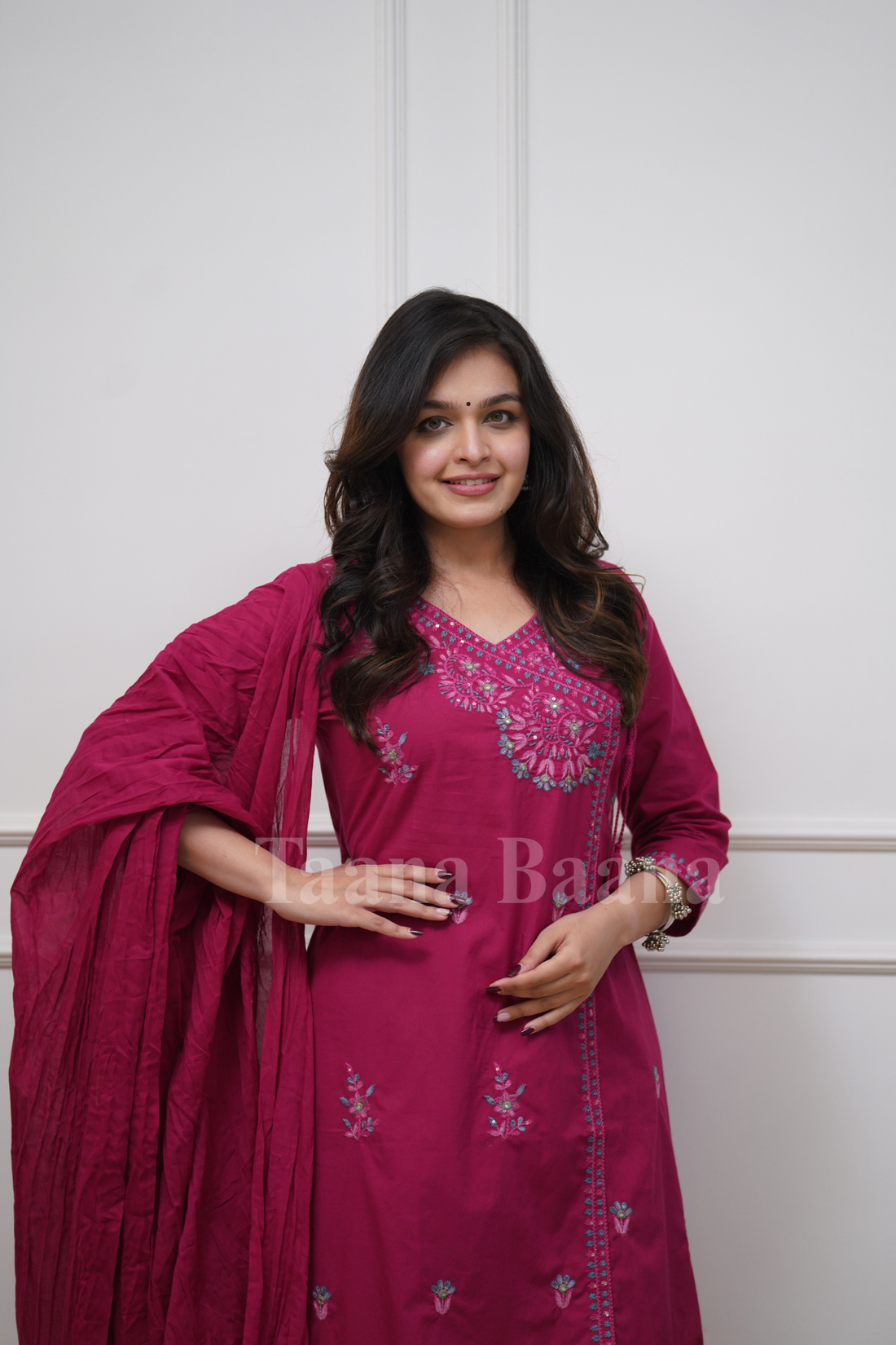 Dupatta Pant Set