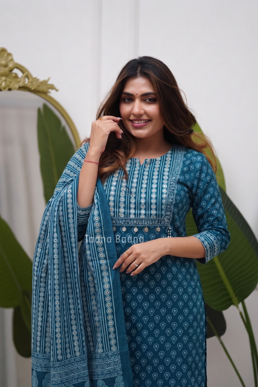 Dupatta Pant Set