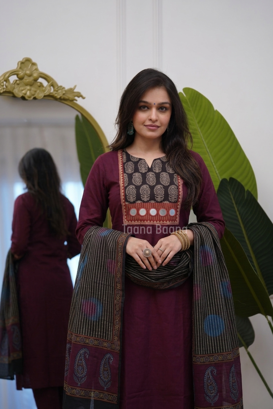 Dupatta Pant Set