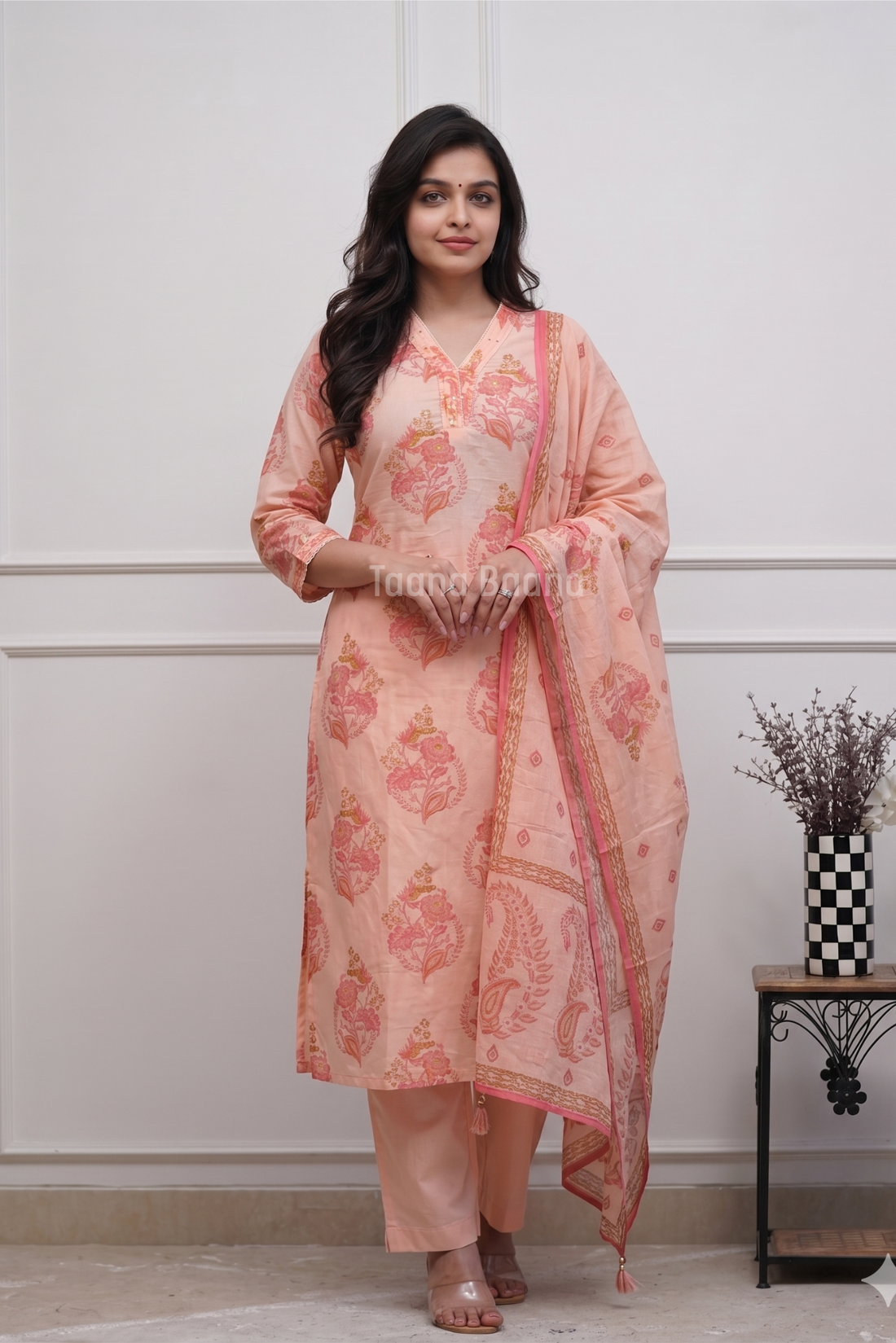 Dupatta Pant Set
