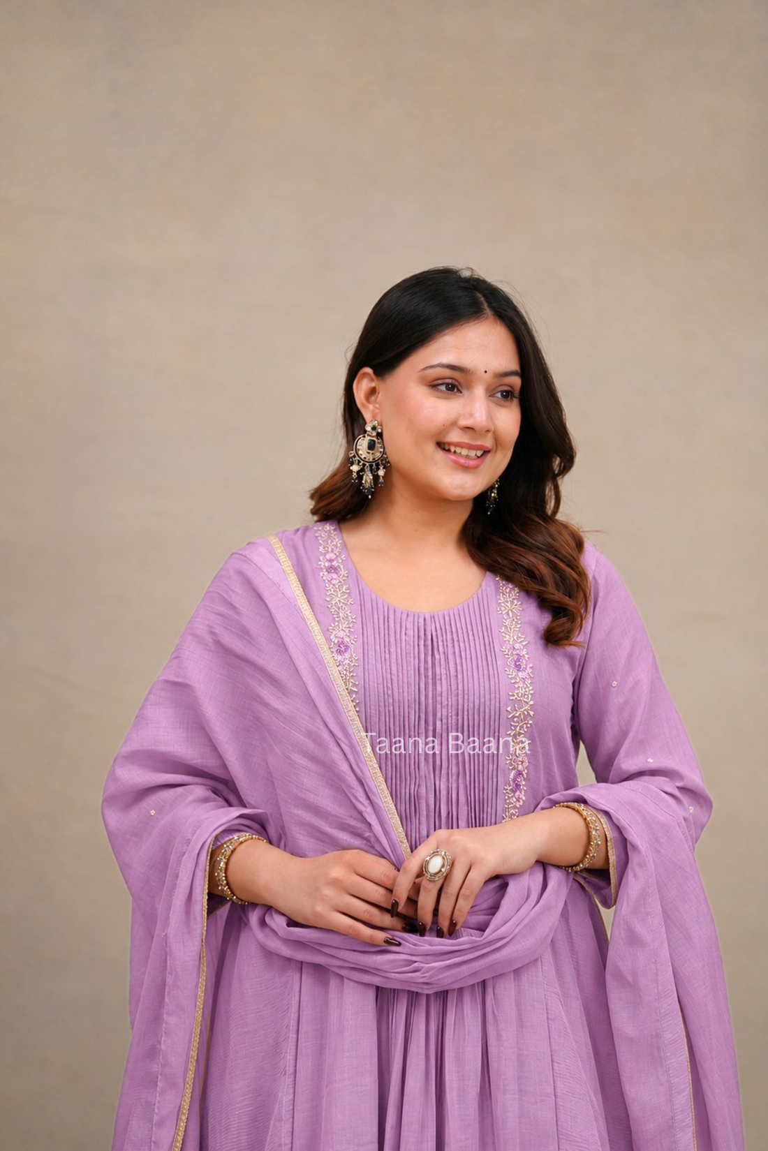 Anarkali Dupatta Set