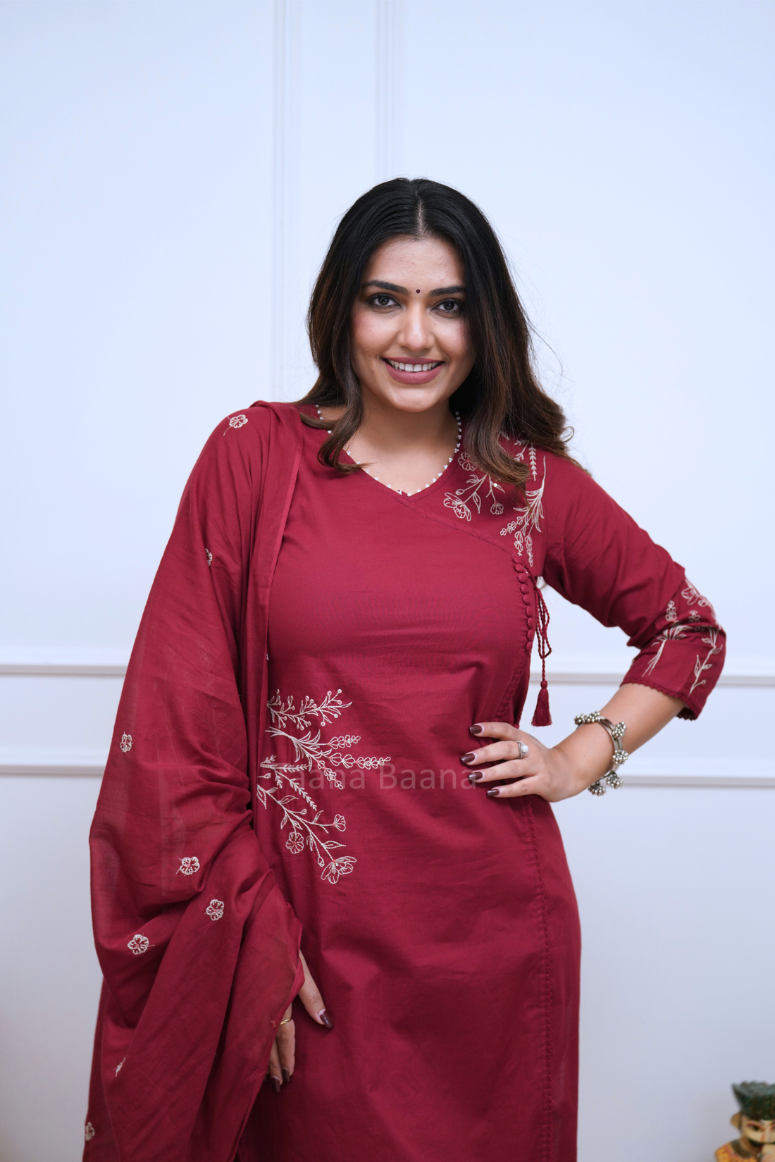 Dupatta Pant Set