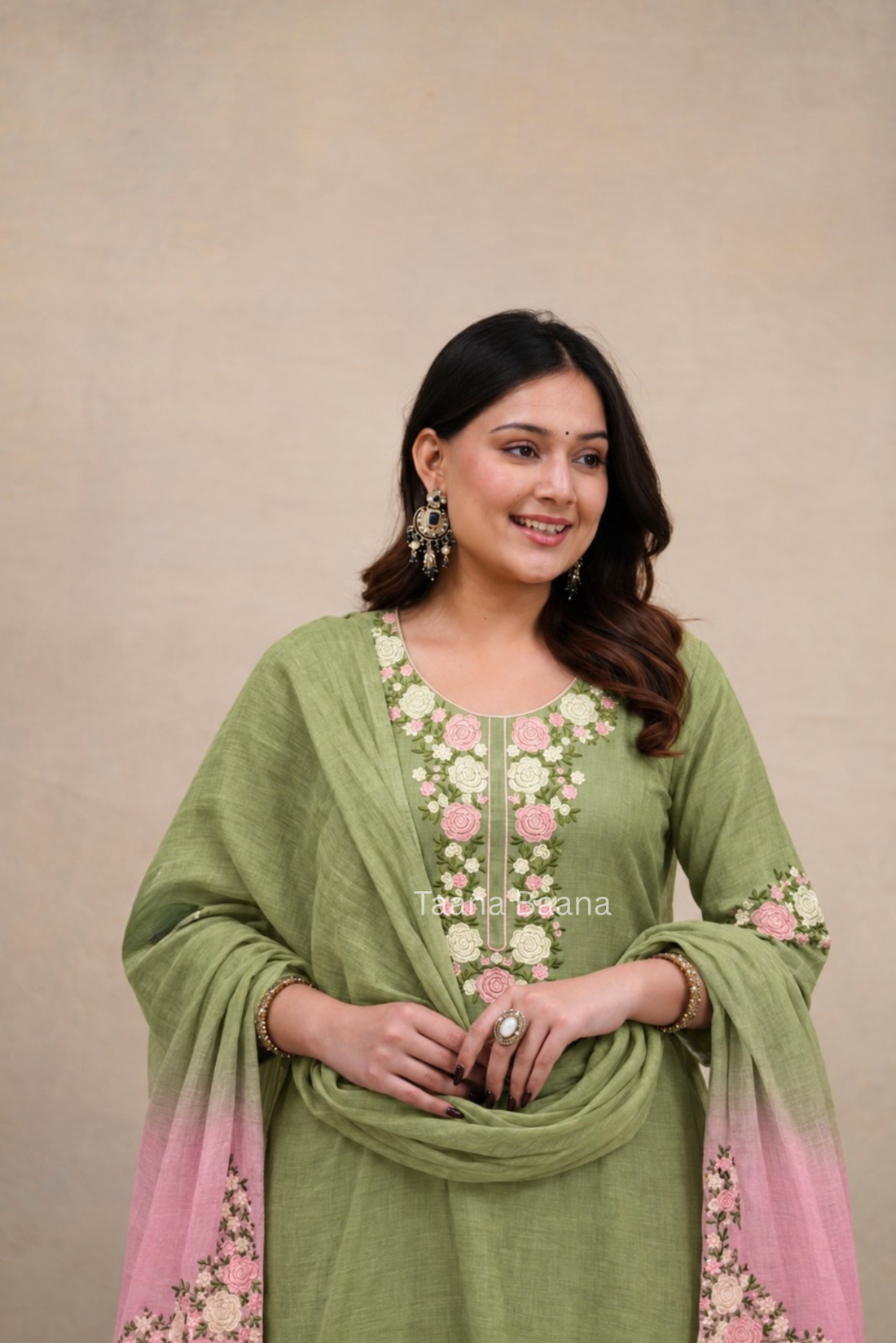 Dupatta Pant Set