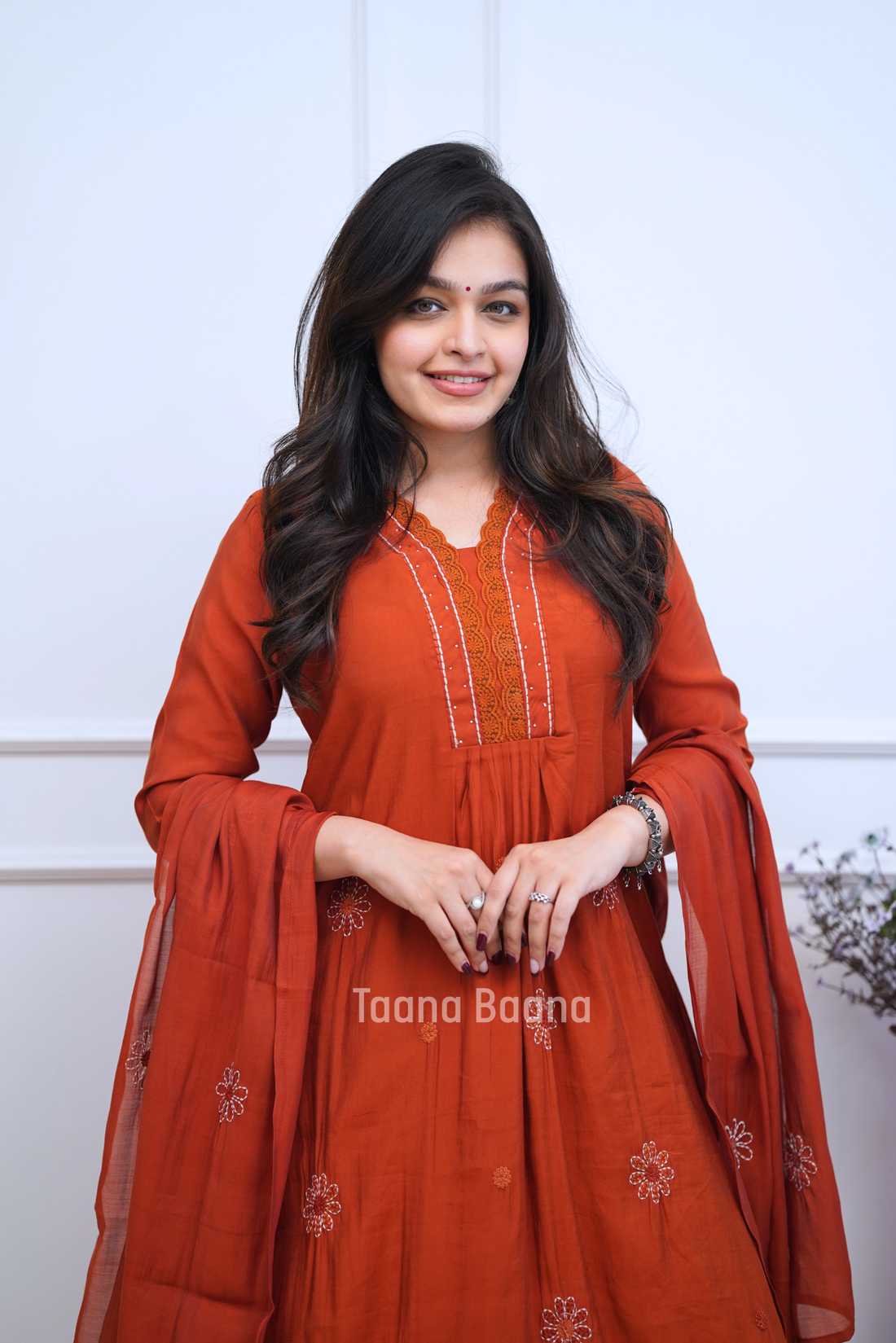 Dupatta Pant Set