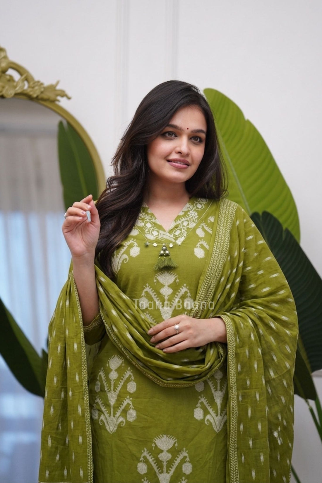 Dupatta Pant Set