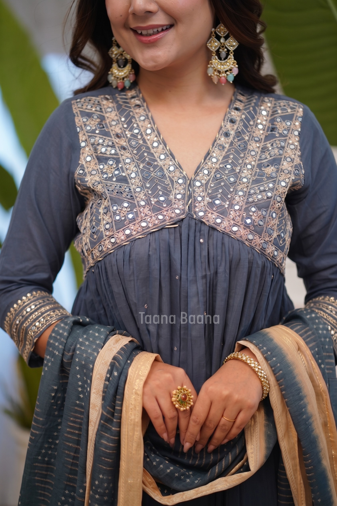 Dupatta Pant Set