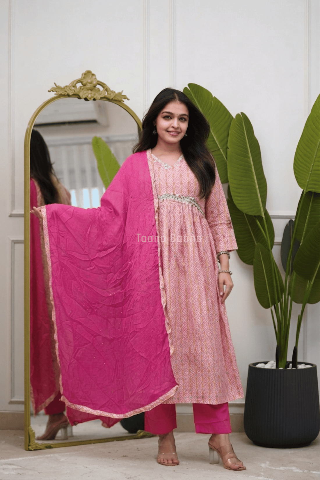Dupatta Pant Set
