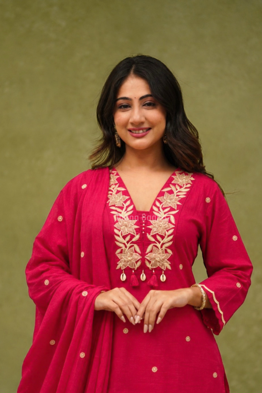 Dupatta Pant Set