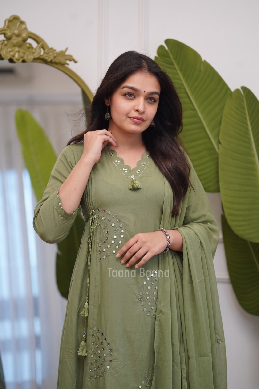 Dupatta Pant Set