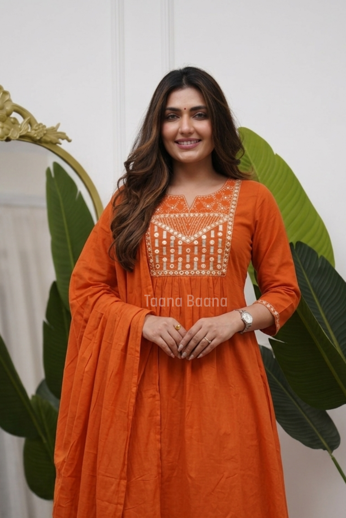 Dupatta Pant Set