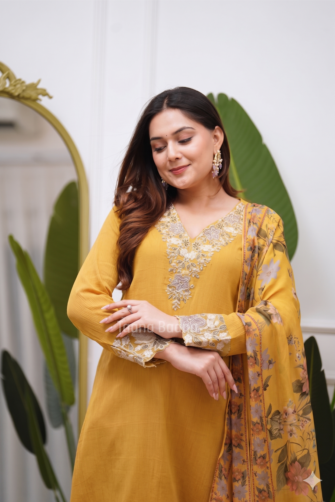 Dupatta Pant Set